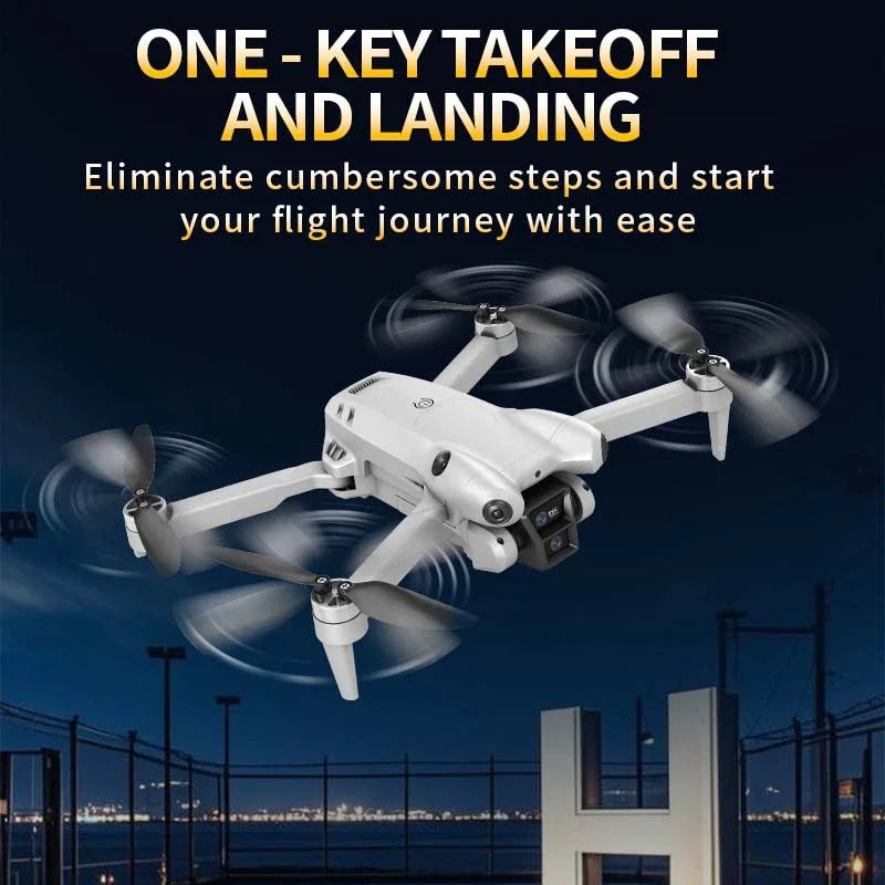 S101 Drone 8K Dual Camera, 5G WiFi, ESC Gimbal, Laser Obstacle Avoidance, Brushless, Screen Remote, GPS, Long Flight Time