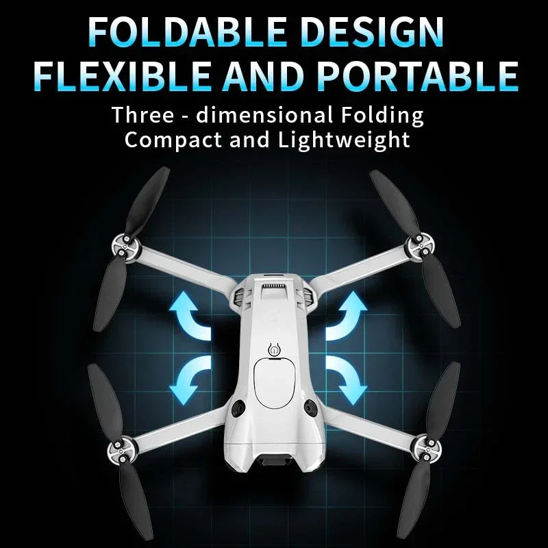 S101 Drone 8K Dual Camera, 5G WiFi, ESC Gimbal, Laser Obstacle Avoidance, Brushless, Screen Remote, GPS, Long Flight Time
