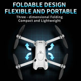 S101 Drone 8K Dual Camera, 5G WiFi, ESC Gimbal, Laser Obstacle Avoidance, Brushless, Screen Remote, GPS, Long Flight Time