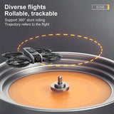 S156 Drone 8K Dual Camera, Brushless Motor, 360° Obstacle Avoidance, 4.5” FPV Screen Remote, LED Lights, Optical Flow, 2000m Range