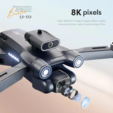 S1S Drone, 8K Dual Camera, Brushless Motor, Obstacle Avoidance, Foldable Design, Optical Flow
