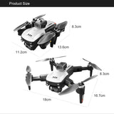 S2S 8K HD Drone with Obstacle Avoidance, EIS Stabilization, 120° Wide-Angle, Foldable, Gesture, App Control, 360° Roll, Storage Bag Included