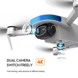 S6S GPS Drone 4K Dual Camera 5G WiFi FPV 25 Min Flight Brushless Motor Foldable Lightweight Quadcopter
