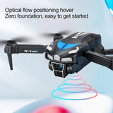 YT-1 Drone 6K HD Triple Camera, Brushless Motor, 3.5G FPV, Optical Flow, 90° Adjustable Camera, Intelligent Follow, Gesture Photography, 2000m Range