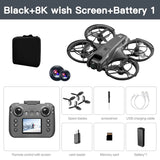 V666 8K Dual Camera Drone, Brushless Motor, Smart Obstacle Avoidance, Optical Flow Hovering, FPV Screen Remote Control, Foldable Quadcopter