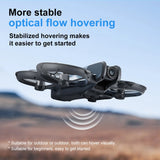 V666 8K Dual Camera Drone, Brushless Motor, Smart Obstacle Avoidance, Optical Flow Hovering, FPV Screen Remote Control, Foldable Quadcopter