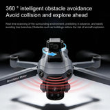 V918 MAX GPS Drone 8K Professional, Screen Remote Controller, 360° Laser Obstacle Avoidance, 8GB Memory Card, Brushless Motor