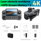V918 MAX GPS Drone 8K Professional, Screen Remote Controller, 360° Laser Obstacle Avoidance, 8GB Memory Card, Brushless Motor