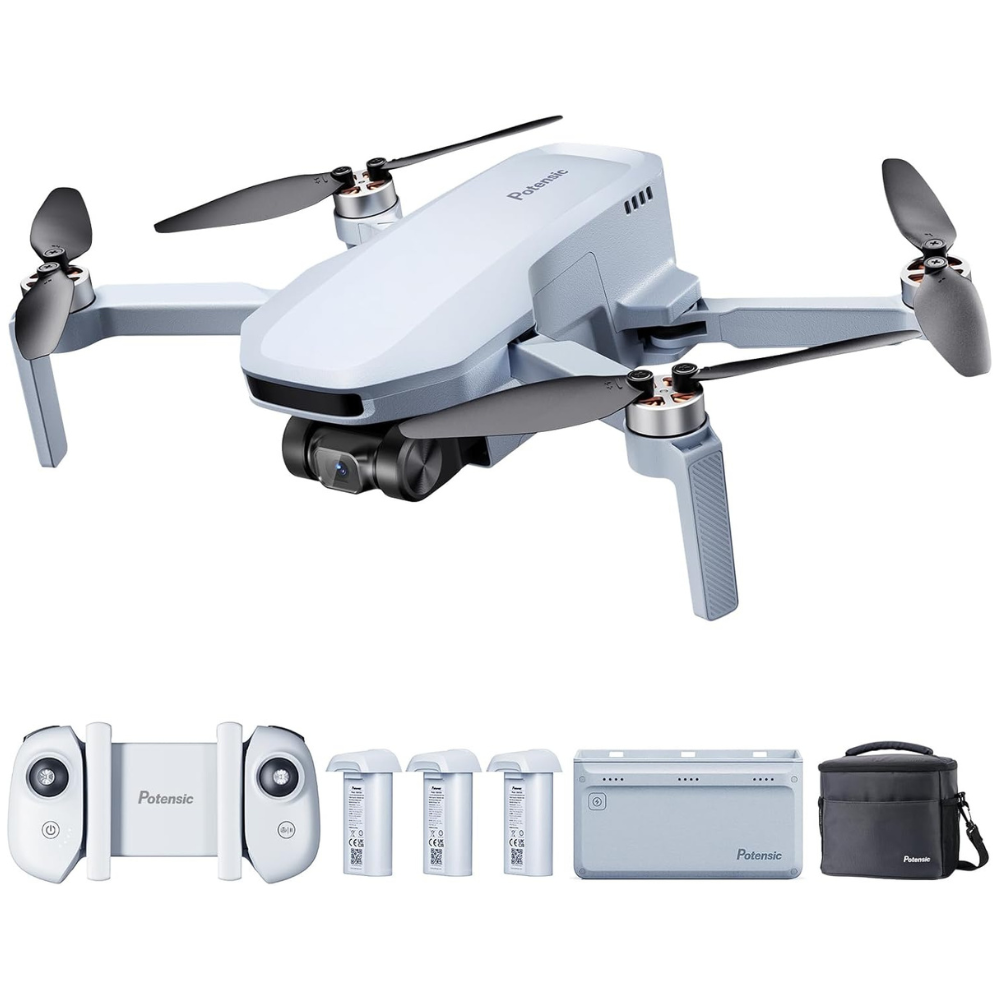 X12 4K Drone with 3-Axis Gimbal, Smart Follow, and 5G Wi-Fi