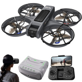 X226 8K Brushless Drone, VR FPV Glasses, Dual HD Camera, Optical Flow Hover, Electric Lens Adjust, Stable Performance, Foldable Design, Beginner Friendly