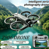 Z906 Drone 8K Camera, Screen Remote Controller, 4-Side Obstacle Avoidance, Optical Flow, 135° Adjustable Camera, 6-Axis Gyro