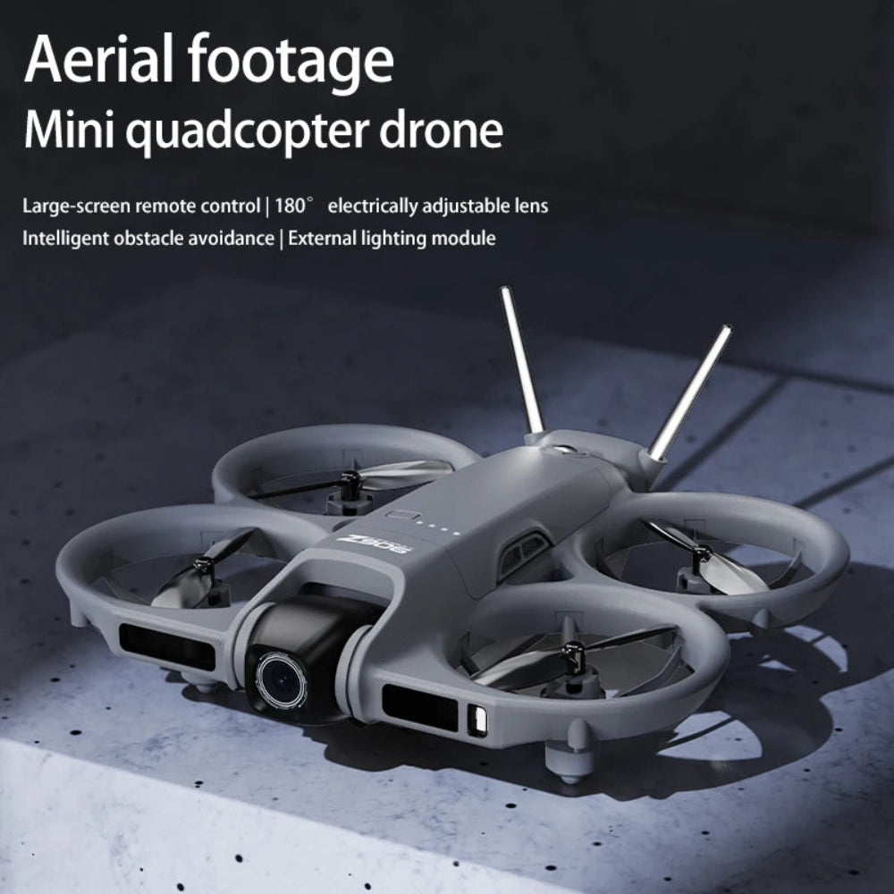 Z906 Drone 8K Camera, Screen Remote Controller, 4-Side Obstacle Avoidance, Optical Flow, 135° Adjustable Camera, 6-Axis Gyro