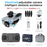 AE5 Pro drone Standard version with remote, battery, propellers, screwdriver and storage bag