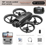 D16 drone black VR version with VR goggles, remote controller, battery, propellers and charging cable