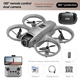 D16 drone grey VR version with VR goggles, remote controller, battery, propellers and charging cable
