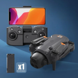 LU36 drone in black with remote controller, phone holder and battery