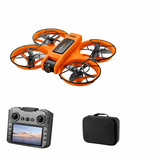 S156 Drone 8K Dual Camera, Brushless Motor, 360° Obstacle Avoidance, 4.5” FPV Screen Remote, LED Lights, Optical Flow, 2000m Range