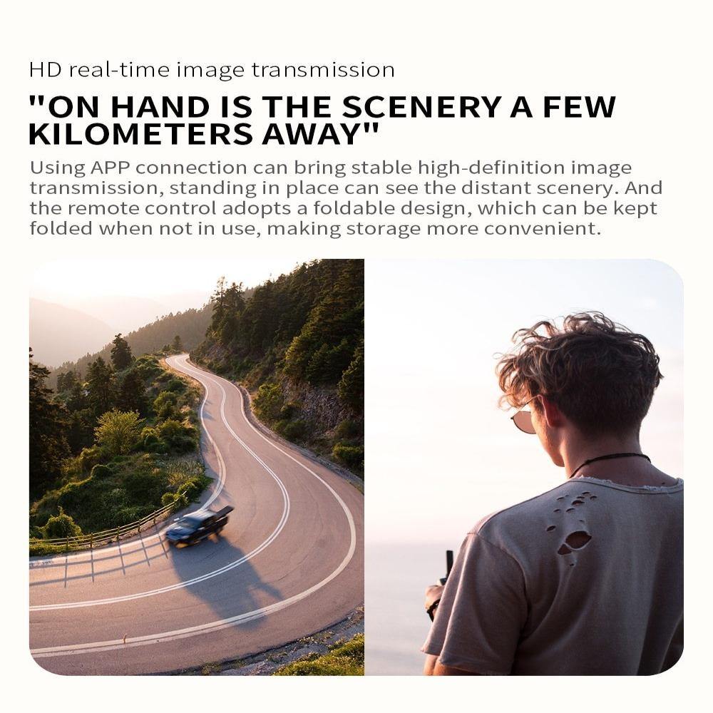 4K HD Aerial Photography two-axis buffeted Cradle head four-axis aircraft