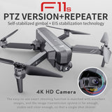 CSF F11S PRO Drone GPS 4K, Professional Camera, 2-Axis Electronic Gimbal, Foldable Quadcopter, 3000m Long Range, Smart Flight Modes