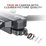 CSF F11S PRO Drone GPS 4K, Professional Camera, 2-Axis Electronic Gimbal, Foldable Quadcopter, 3000m Long Range, Smart Flight Modes