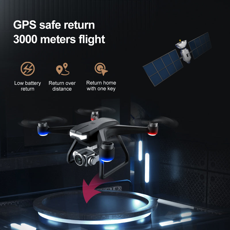 F11 PRO 6K GPS Drone 5G WiFi FPV Dual HD Camera Foldable Quadcopter Brushless Motors Smart Flight Modes