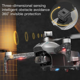 F13 4K GPS Drone with 3 Axis Gimbal 5G WiFi FPV 360° Obstacle Avoidance Brushless Motor Foldable Professional Camera Quadcopter