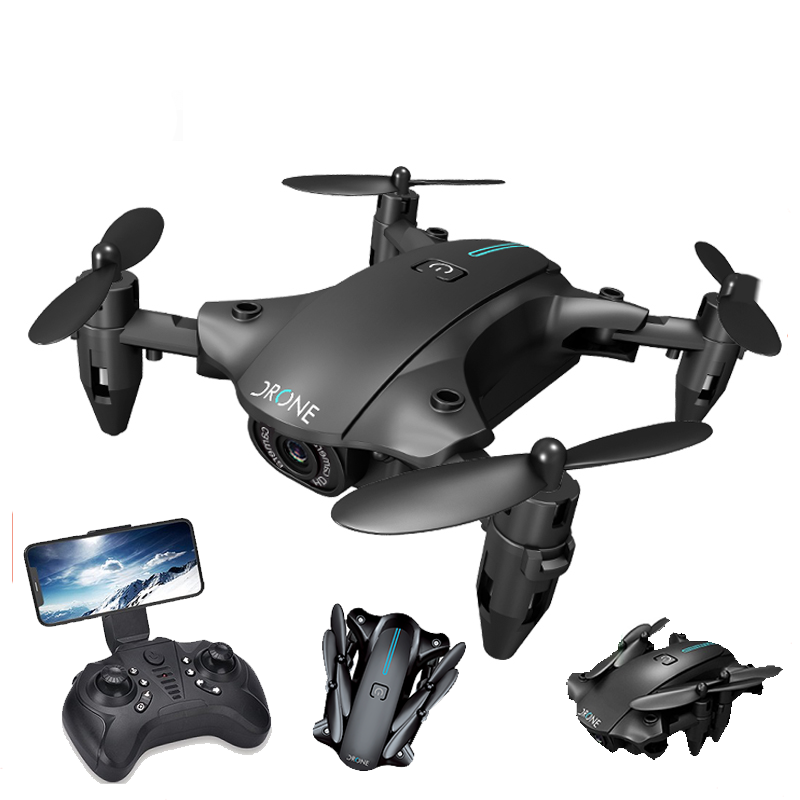 H2 Mini Drone 4K HD Dual Camera WiFi FPV Foldable Quadcopter with Altitude Hold and One Key Takeoff