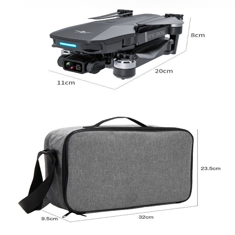 KF101 MAX Drone 4K Professional GPS GLONASS 5G WiFi Quadcopter with 3 Axis Gimbal Camera Brushless Motors Long Range Flight