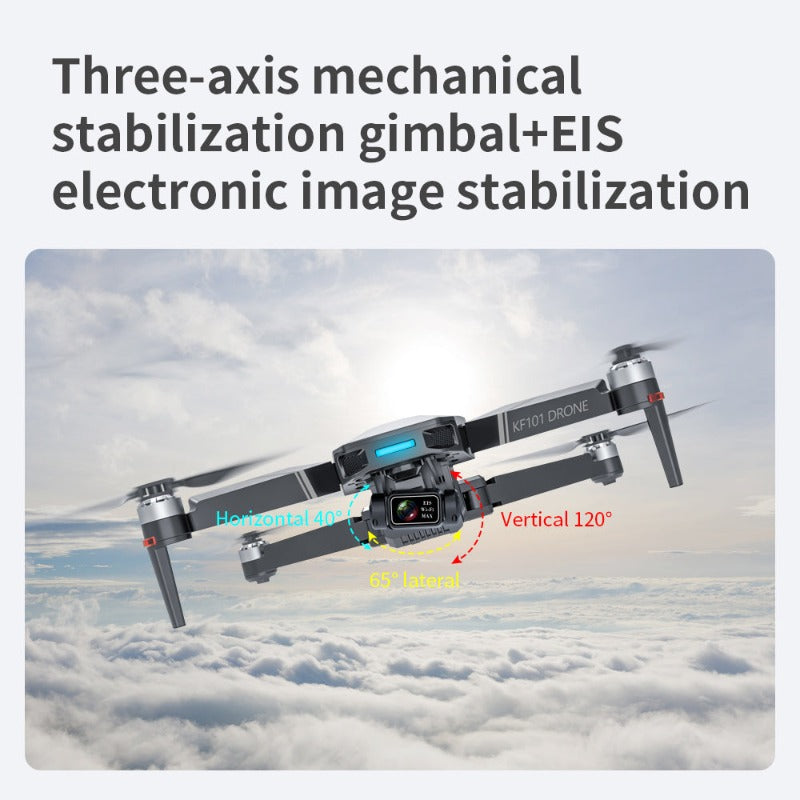 KF101 MAX Drone 4K Professional GPS GLONASS 5G WiFi Quadcopter with 3 Axis Gimbal Camera Brushless Motors Long Range Flight