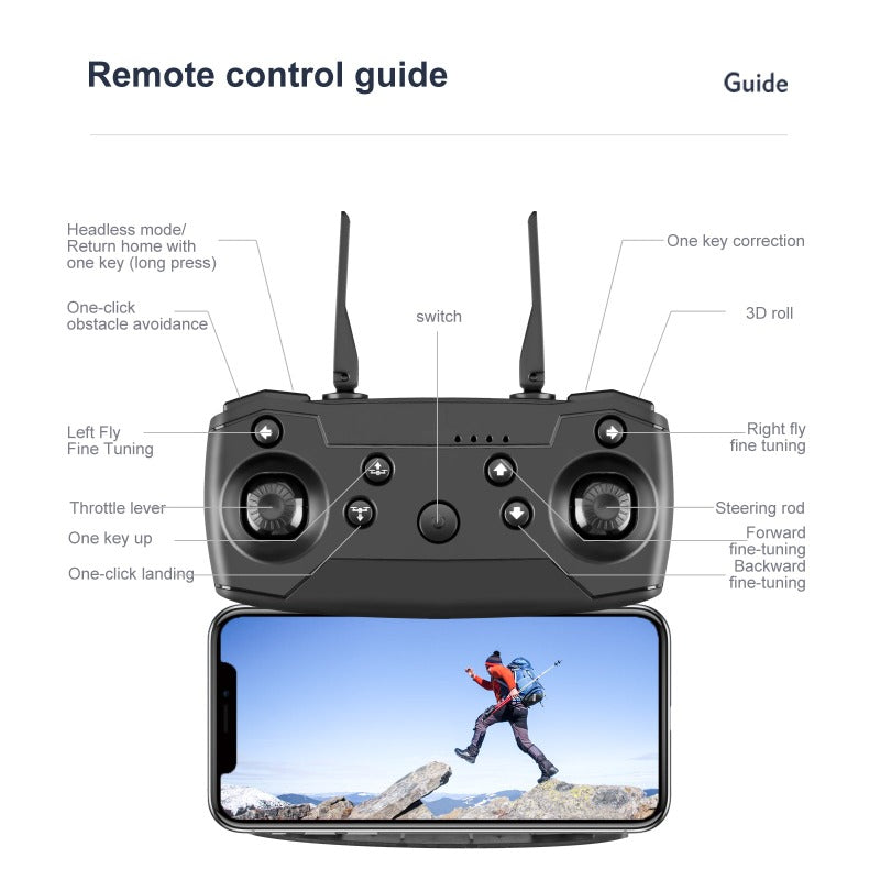 Mini Drone - S85 PRO RC 4K Profesional Drone / Quadcopter