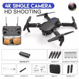 Mini Drone Led Light Dual 4K Camera RC Quadcopter Long Flying Time
