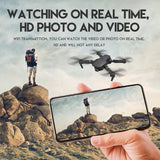 Mini Drone Led Light Dual 4K Camera RC Quadcopter Long Flying Time
