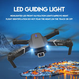 Mini Drone Led Light Dual 4K Camera RC Quadcopter Long Flying Time
