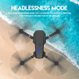Mini Drone Led Light Dual 4K Camera RC Quadcopter Long Flying Time