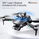 RG109 MAX 4K GPS Drone Dual Camera 360 Degree Laser Obstacle Avoidance Foldable Quadcopter