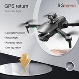 RG109 MAX 4K GPS Drone Dual Camera 360 Degree Laser Obstacle Avoidance Foldable Quadcopter
