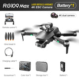 RG109 MAX 4K GPS Drone Dual Camera 360 Degree Laser Obstacle Avoidance Foldable Quadcopter