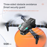 S128 4K Dual Camera Drone Obstacle Avoidance Fixed Height WiFi FPV Foldable Quadcopter Beginner Friendly