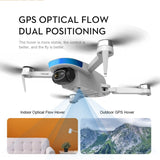 S6S GPS Drone 4K Dual Camera 5G WiFi FPV 25 Min Flight Brushless Motor Foldable Lightweight Quadcopter