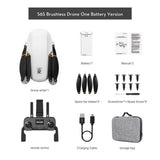 S6S GPS Drone 4K Dual Camera 5G WiFi FPV 25 Min Flight Brushless Motor Foldable Lightweight Quadcopter
