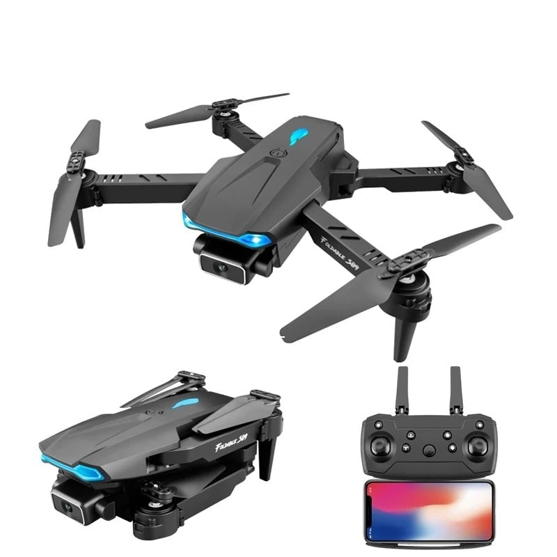S89 PRO RC Mini Drone, 4K HD Dual Camera, Foldable Quadcopter, WiFi FPV, Altitude Hold, Headless Mode, One-Key Return, Trajectory Flight