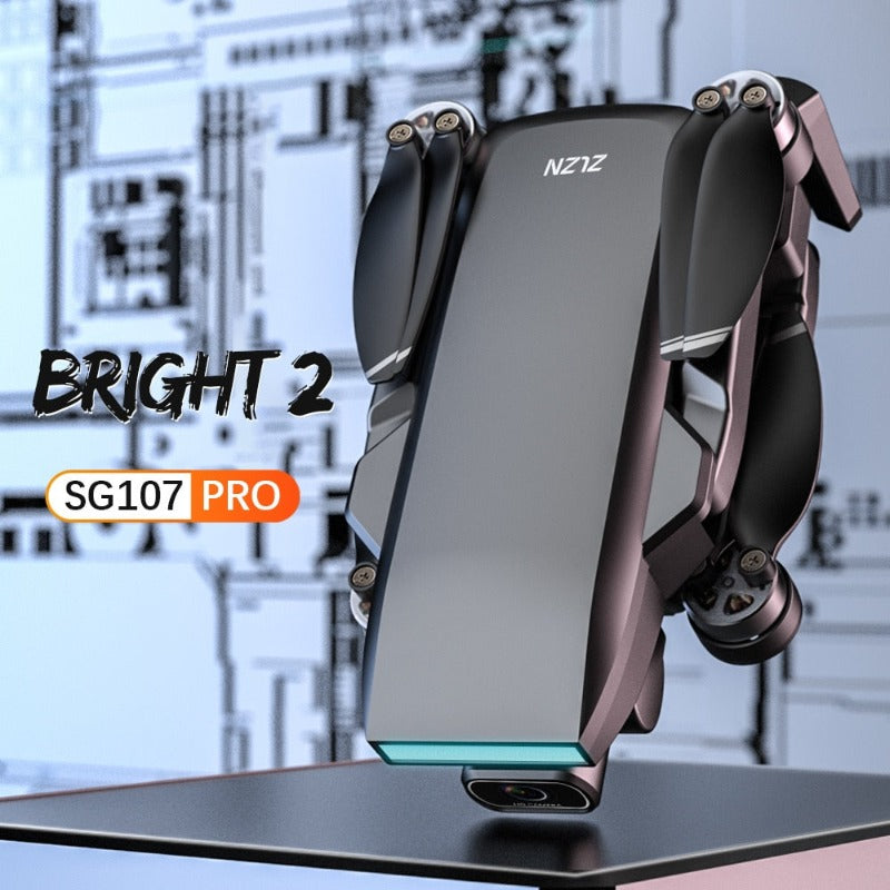 SG107 Pro 4K GPS Drone with 5G WiFi FPV 1.2KM Range Brushless Motor Foldable Quadcopter