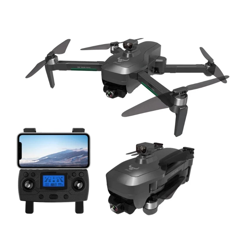 SG906 Max 4K Drone, Ultra HD Camera, 3-Axis Gimbal, Brushless Motors, 5G WiFi FPV, GPS Smart Modes, Laser Obstacle Avoidance