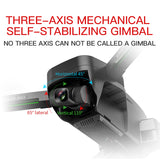 SG906 Max 4K Drone, Ultra HD Camera, 3-Axis Gimbal, Brushless Motors, 5G WiFi FPV, GPS Smart Modes, Laser Obstacle Avoidance