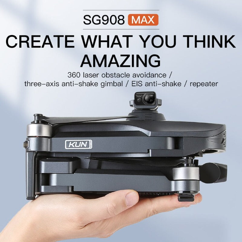 SG908 MAX 4K GPS Drone with 3 Axis Gimbal 5G WiFi FPV 3KM Range Brushless Motor Foldable Professional Camera Quadcopter