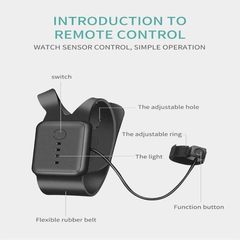 Smart Watch Remote Sensing Gesture Aircraft RC Mini Quadcopter 1080P