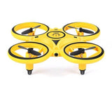 Smart Watch Remote Sensing Gesture Aircraft RC Mini Quadcopter 1080P