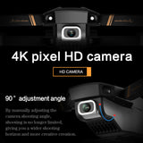 V4 RC Drone, 4K HD Wide-Angle Dual Camera, Foldable Quadcopter, WiFi FPV, Altitude Hold, Headless Mode, Long Flight Time