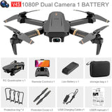 V4 RC Drone, 4K HD Wide-Angle Dual Camera, Foldable Quadcopter, WiFi FPV, Altitude Hold, Headless Mode, Long Flight Time