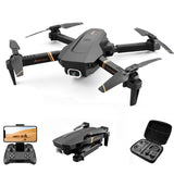 V4 RC Drone, 4K HD Wide-Angle Dual Camera, Foldable Quadcopter, WiFi FPV, Altitude Hold, Headless Mode, Long Flight Time